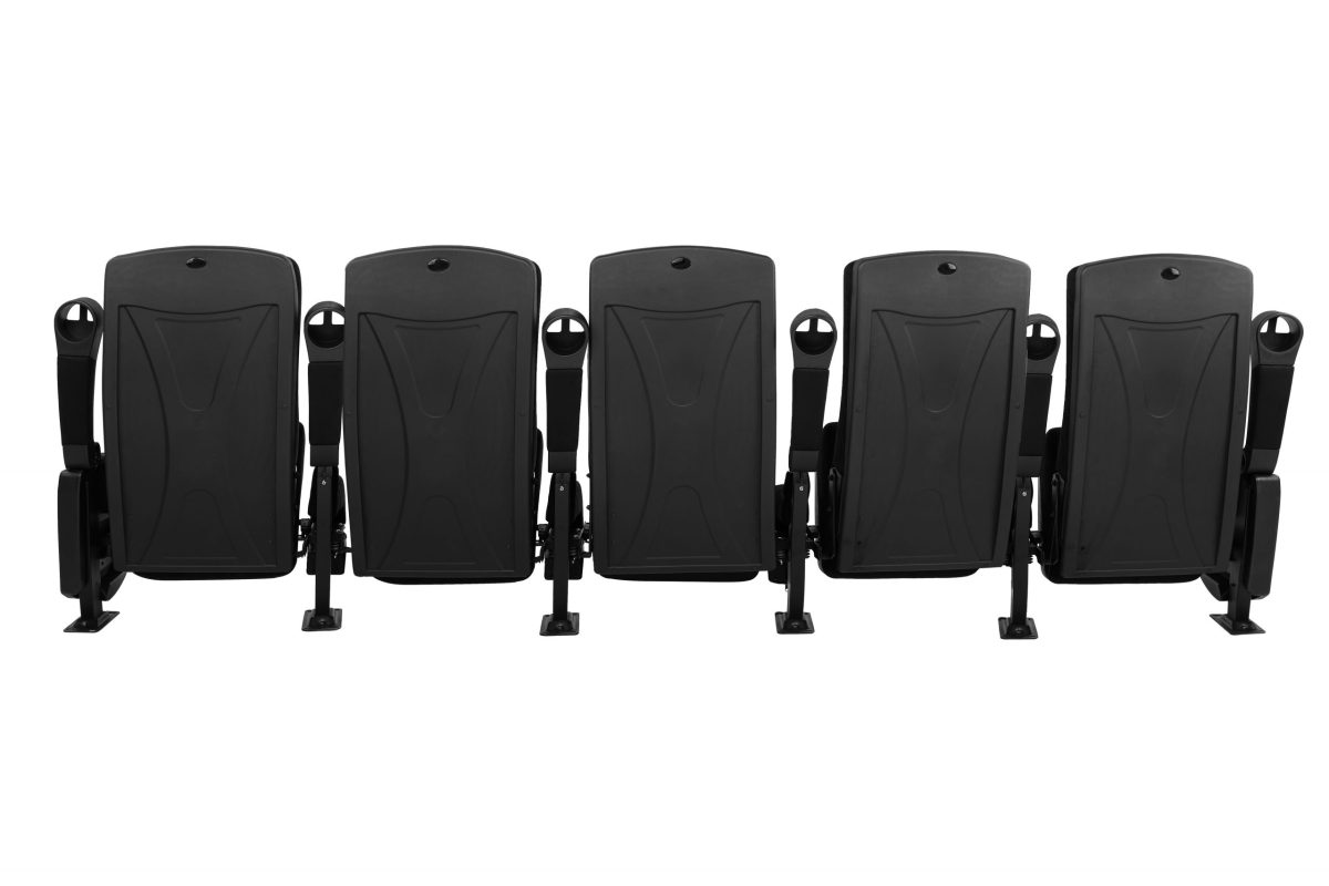 DreamScreen CINESEAT THEATRE MED TEXTILESHIELD BLACK FABRIC 3-SETER - Bilde 14