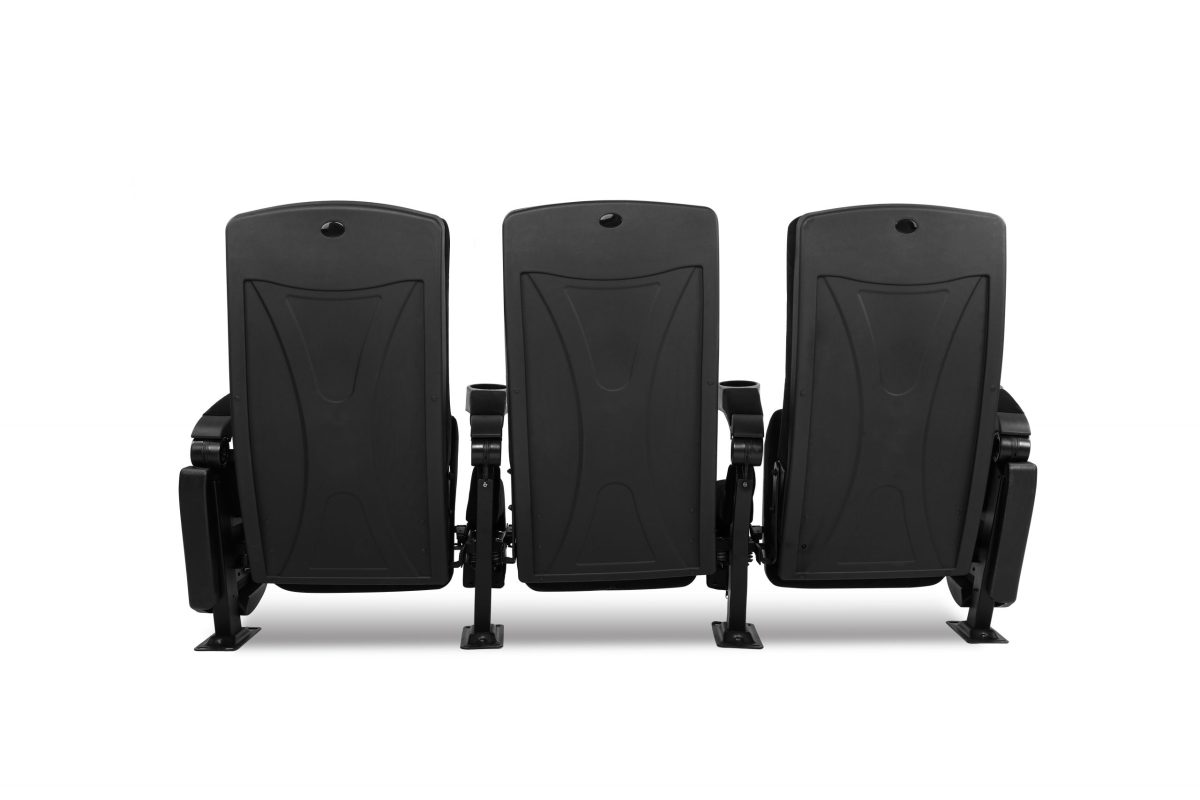 DreamScreen CINESEAT THEATRE MED TEXTILESHIELD BLACK FABRIC 3-SETER - Bilde 15