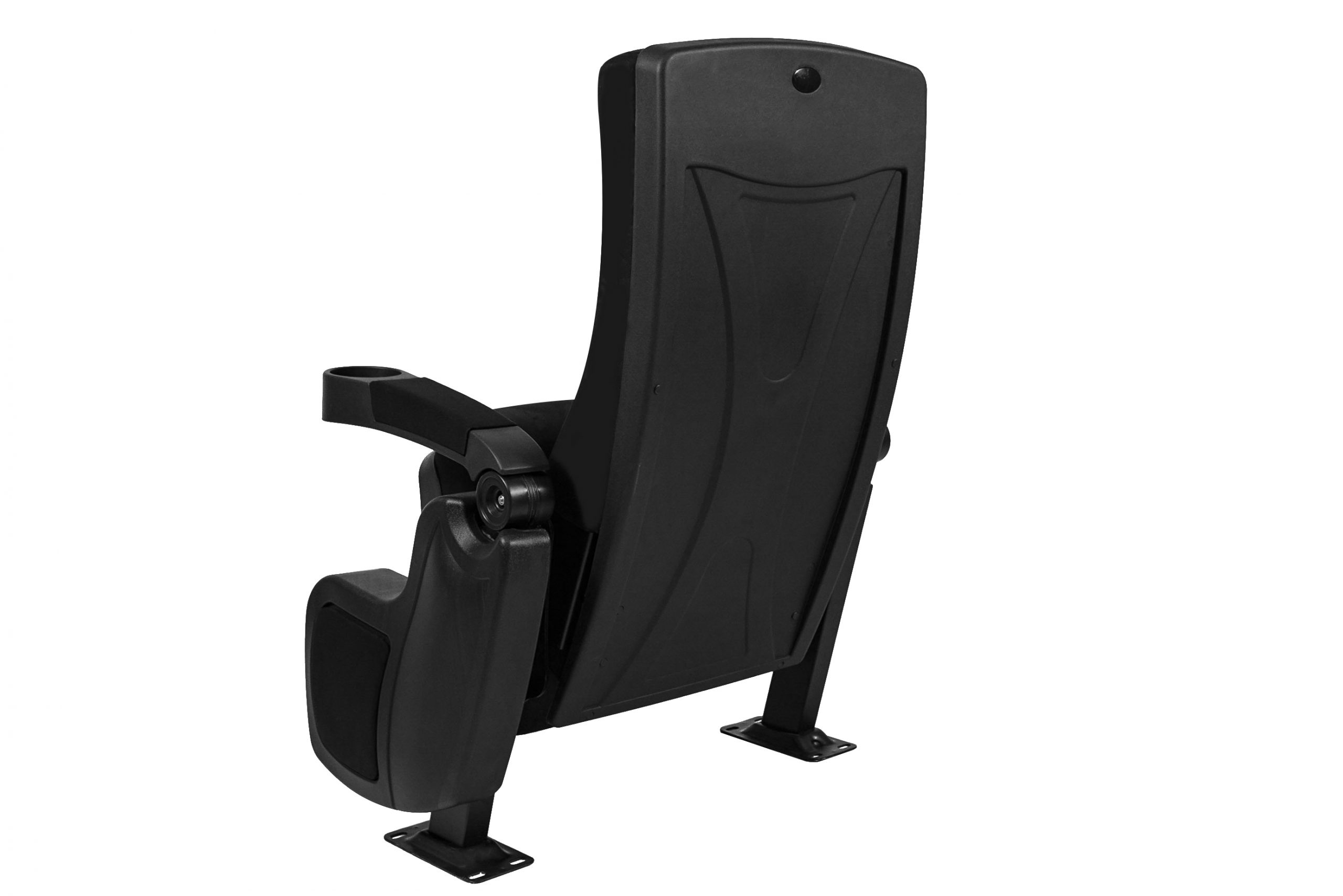 DreamScreen CINESEAT THEATRE MED TEXTILESHIELD BLACK FABRIC ADDON SEAT