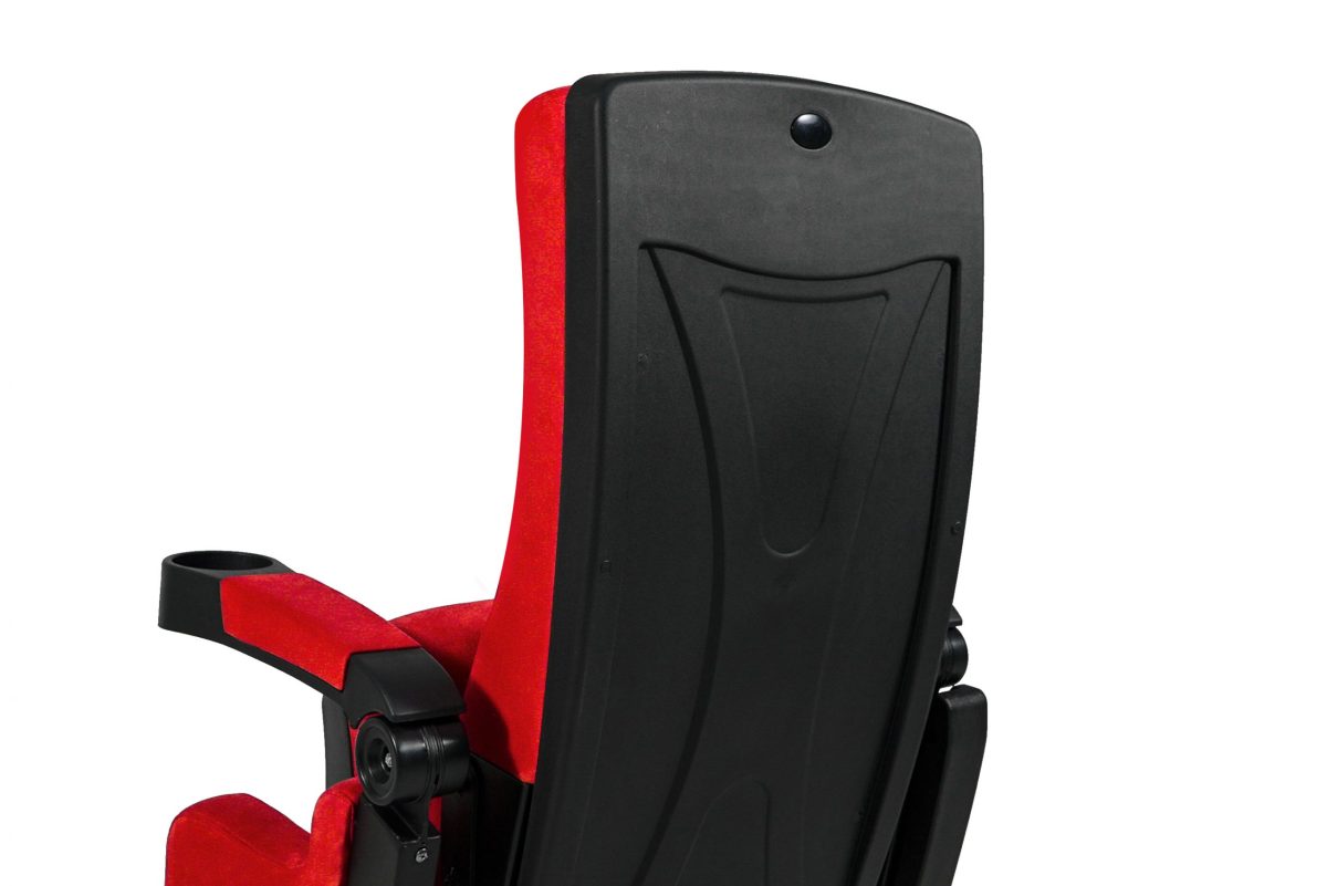 DreamScreen CINESEAT THEATRE MED TEXTILESHIELD RED FABRIC 3-SETER - Bilde 22