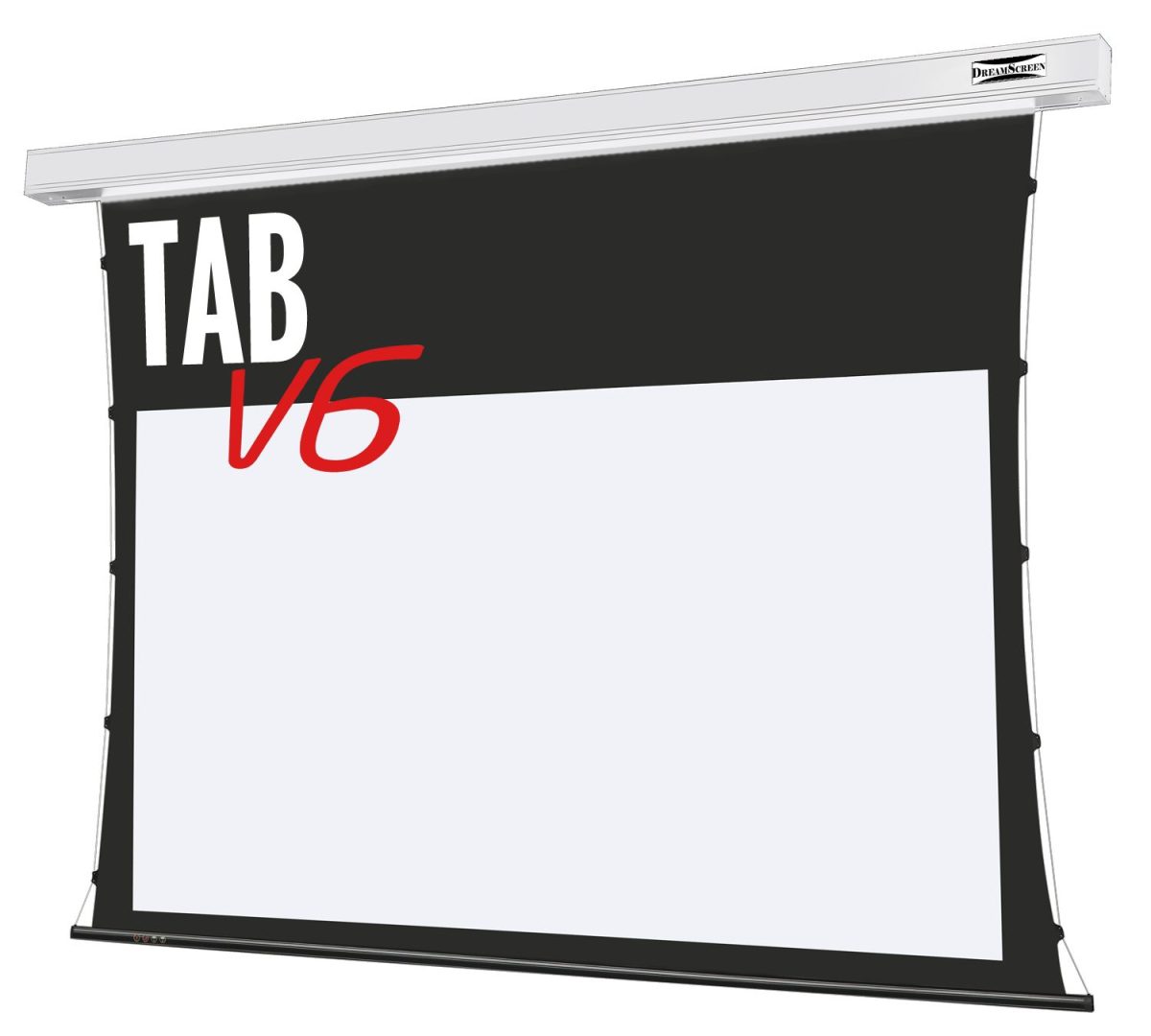 DreamScreen Tab hvit / sort kassett 16:9 92"-150" - Bilde 3