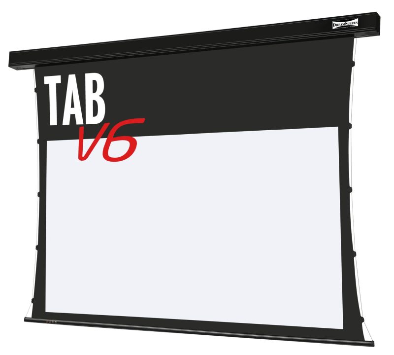 DreamScreen Tab hvit / sort kassett 16:9 92"-150"