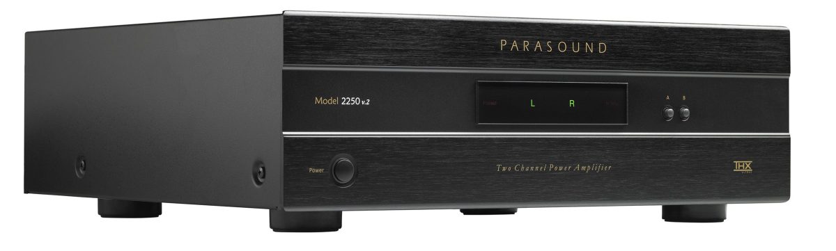 PARASOUND NewClassic 2250 v.2 2x400W Effektforsterker Sort