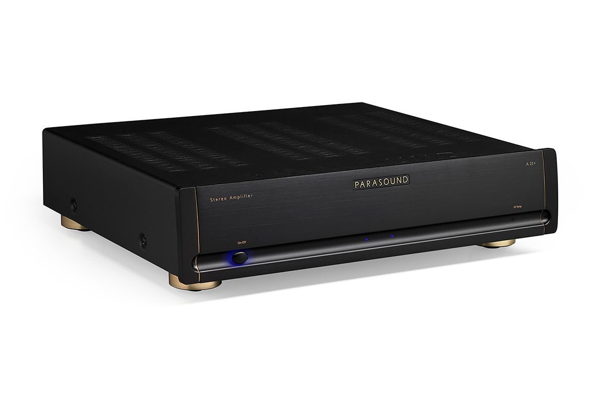 PARASOUND A23+ 2x225W effektforsterker sort