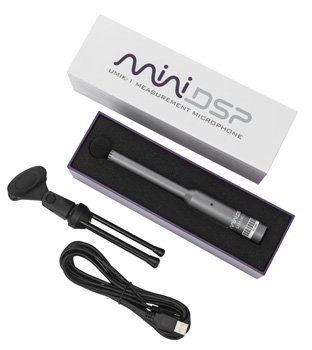 minidsp UMIK-1 USB kalibrert målemikrofon