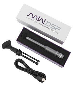 minidsp UMIK-1 USB kalibrert målemikrofon FRI FRAKT