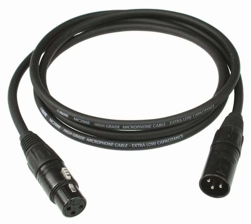 KLOTZ PRO XLR -  3 meter XLR 3-pol Plugg - XLR 3-pol Kontakt