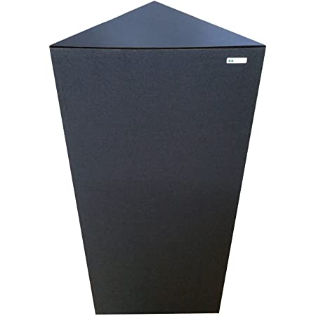 GIK TriTrap Hjørne Bassfelle med Range Limiter 50-400Hz Sort 120x59cm (H/B) 1stk