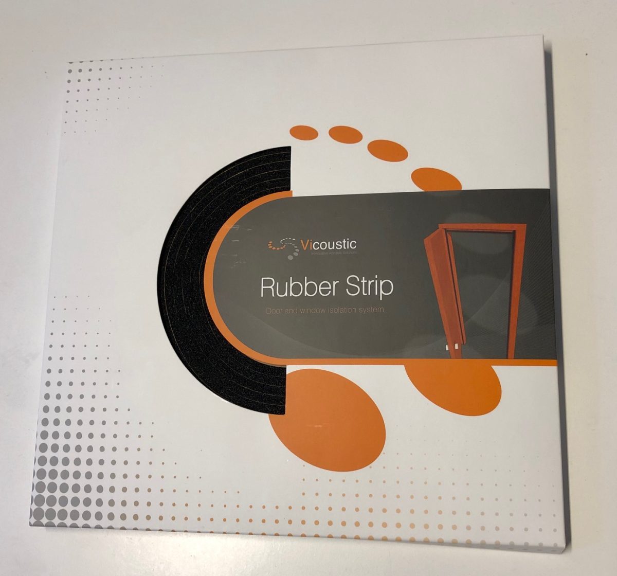 Vicoustic Isolation Rubber Strip 10 Meter - Bilde 2