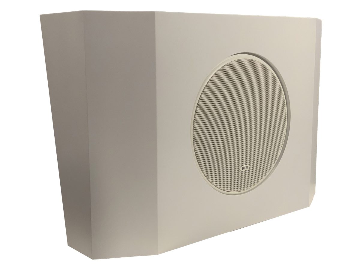 AVshop on-wall / on-ceiling kabinett for in-wall driver SORT -KUN KABINETT- - Bilde 6