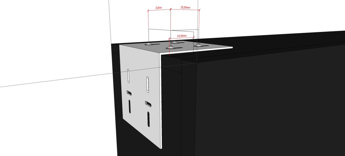 AVshop backbox in-wall / in-ceiling kabinett for in-wall driver SLIM -KUN KABINETT- - Bilde 4