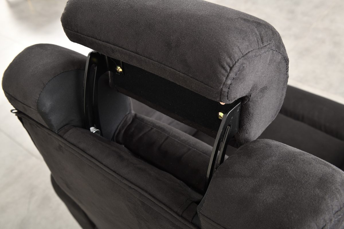 DreamScreen CineSeat ProMotor v4 Ekstrastol til 3-seter TextileShield Mikrofiber Sort - Bilde 6