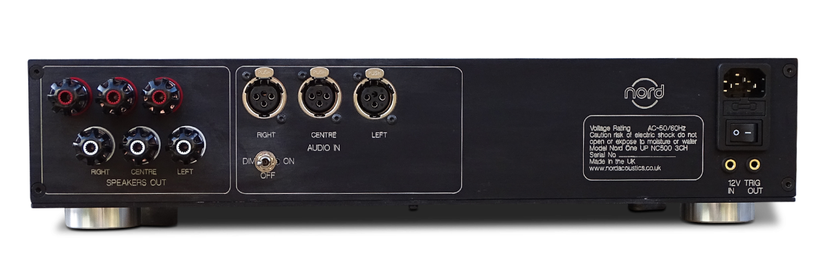 Nord Acoustics NC500DM MKII Hypex NCore 3x500W Effektforsterker -CUSTOM BYGGET- - Bilde 8