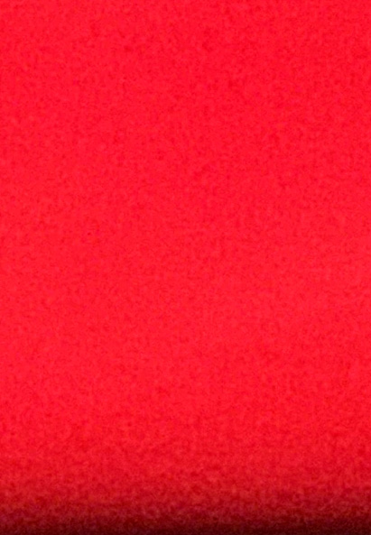 Flocked velour matt 150cm bredde 180g/m2 Ferrari rød pr. m