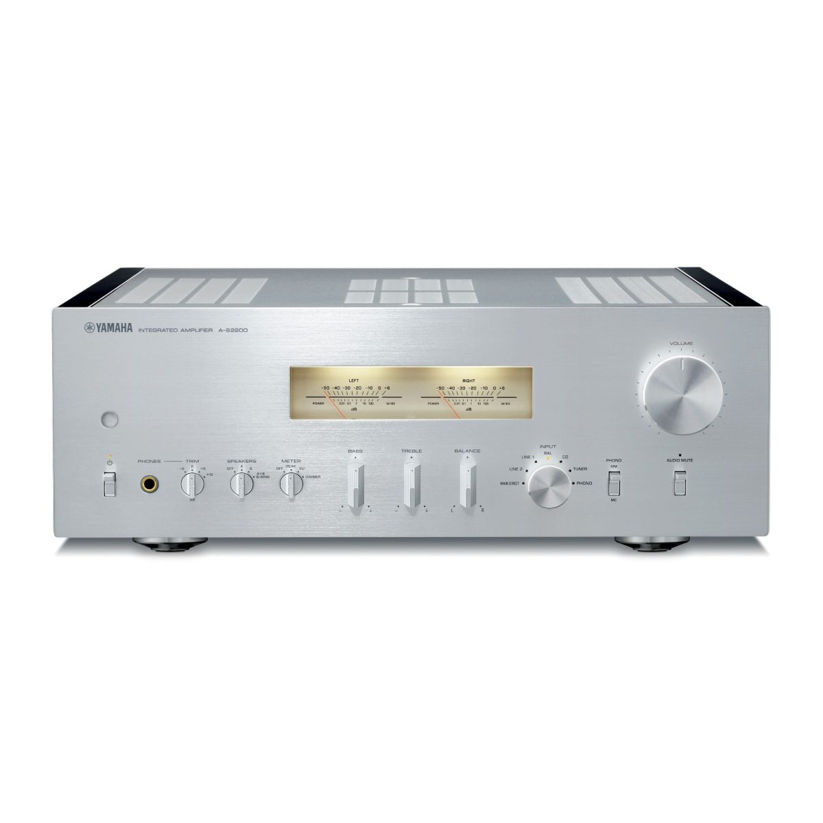Yamaha A-S2200 Stereo Integrert Forsterker Sort / Silver - Bilde 3