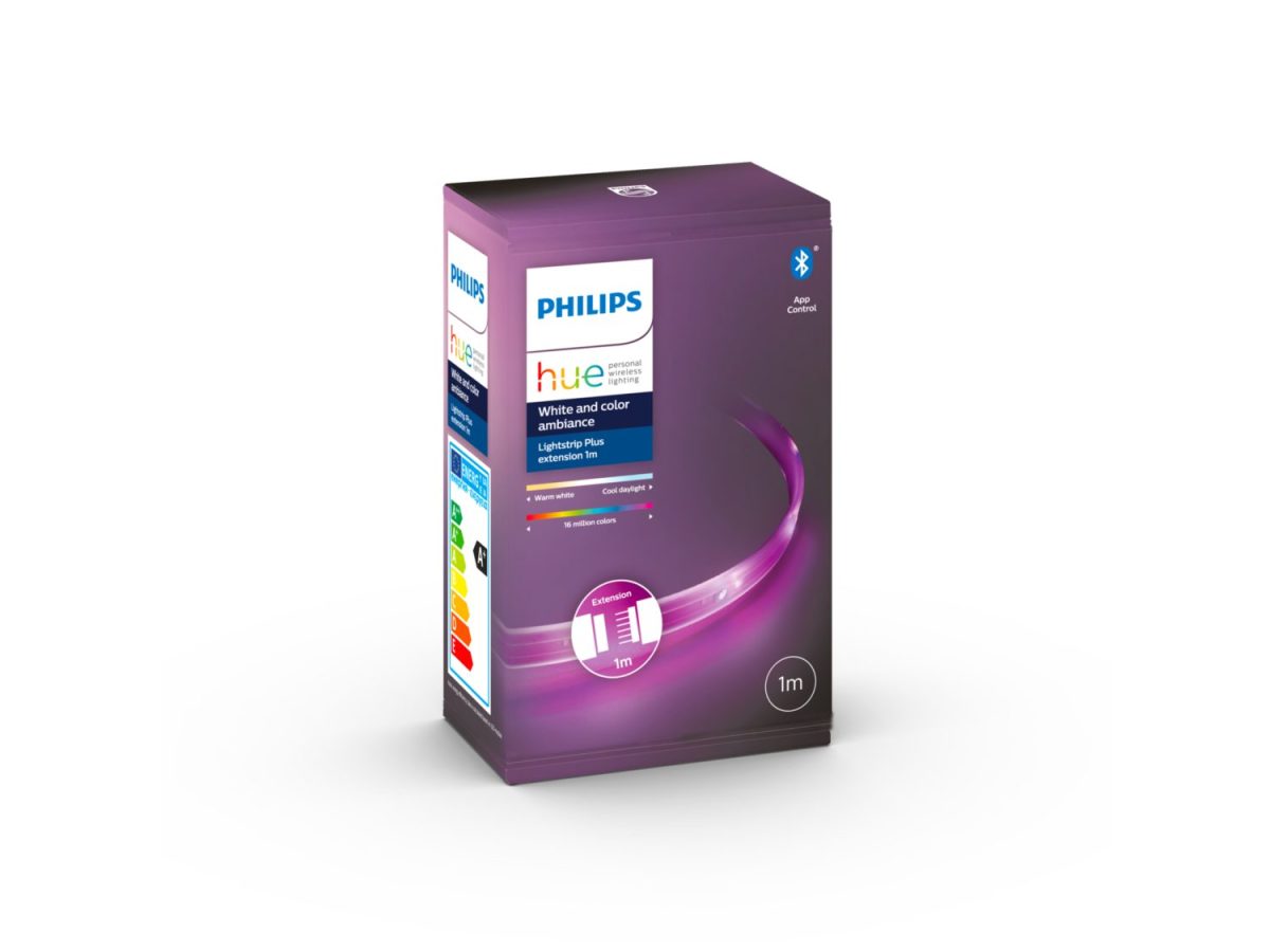 Philips Hue Lightstrip Plus V4 1m forlenger - Bilde 4