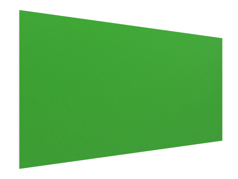 Vicoustic Flat Panel VMT 60x60x2CM 1stk Chroma key (grønn)