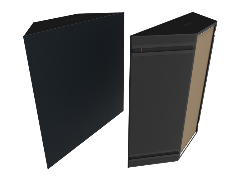 Vicoustic Super Bass Extreme Ultra VMT 60x60x17CM sort 1stk
