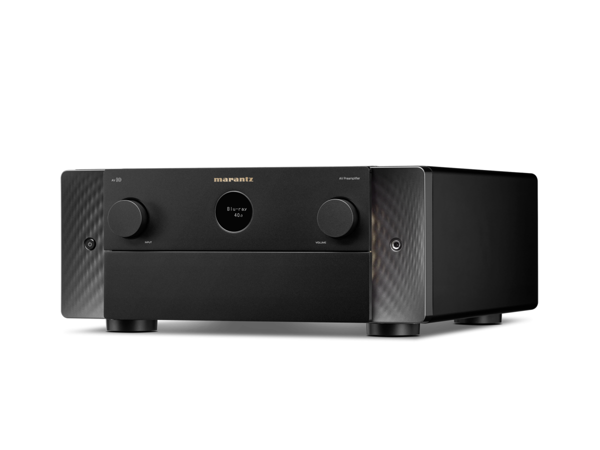 MARANTZ AV 10 15.4 ATMOS/ DTS-X/ AURO-3D / IMAX HEOS 8K SURROUND FORFORSTERKER SORT - Bilde 3