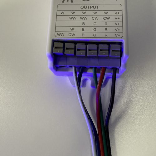 Koble til LED-strips