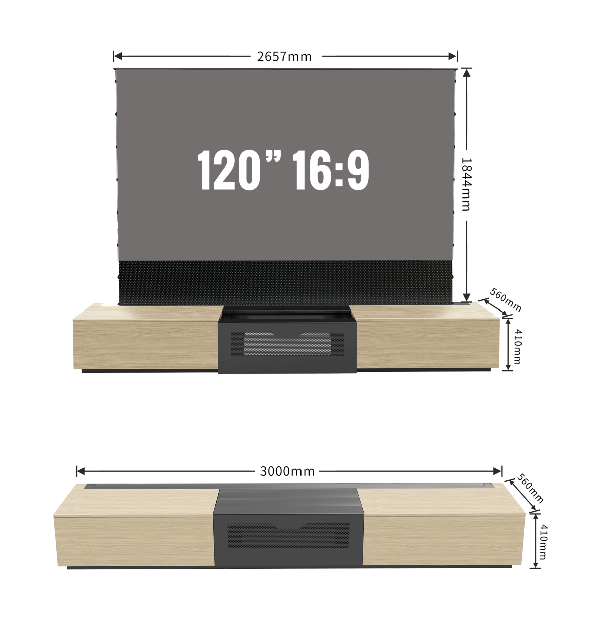DREAMSCREEN LASERTV STEALTH UST ALR CONSOLE - Bilde 18