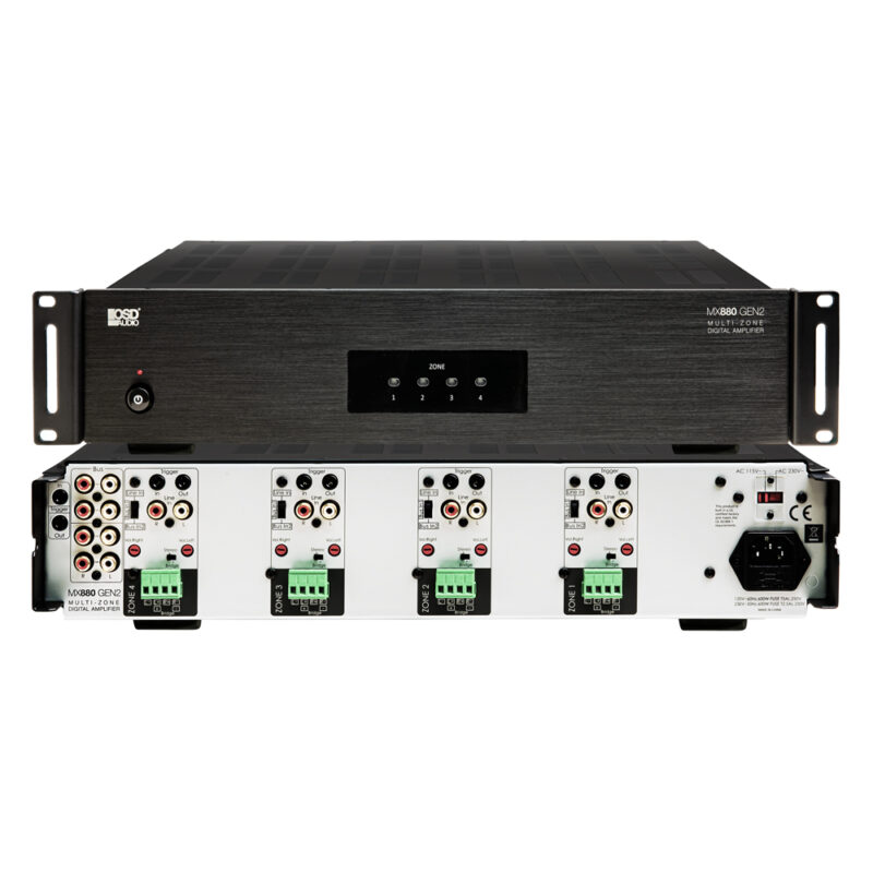 OSD MX880 FORSTERKER 8X80W - 4 SONER MULTI ROM
