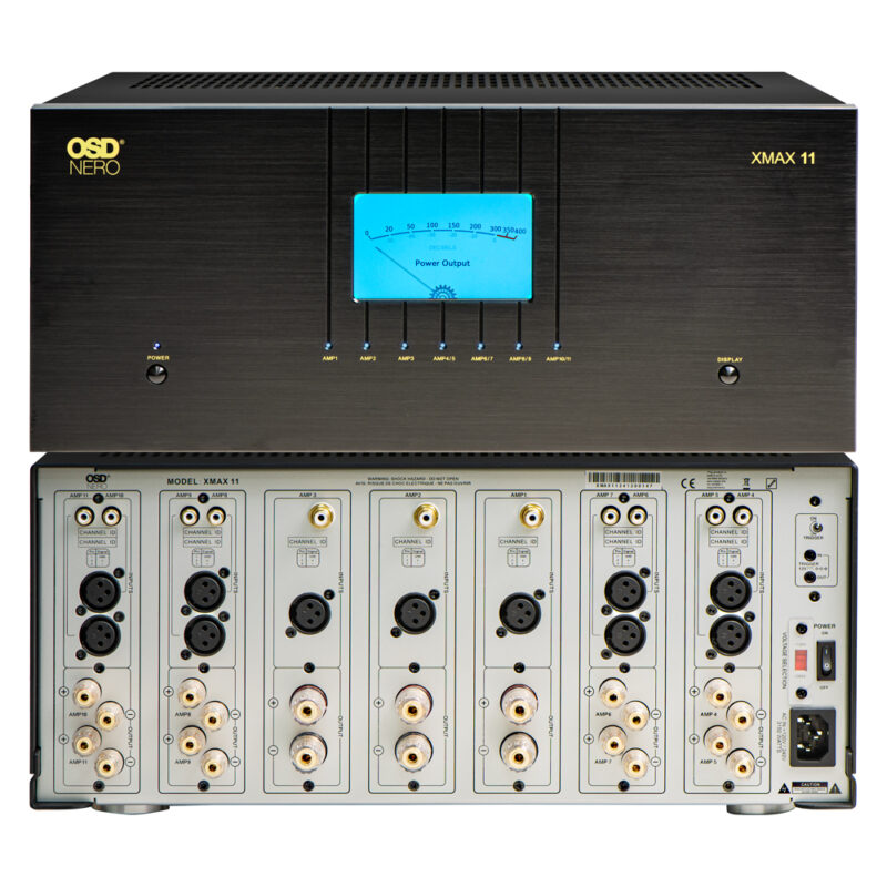 OSD XMax11 3X310W + 8X135W EFFEKTFORSTERKER
