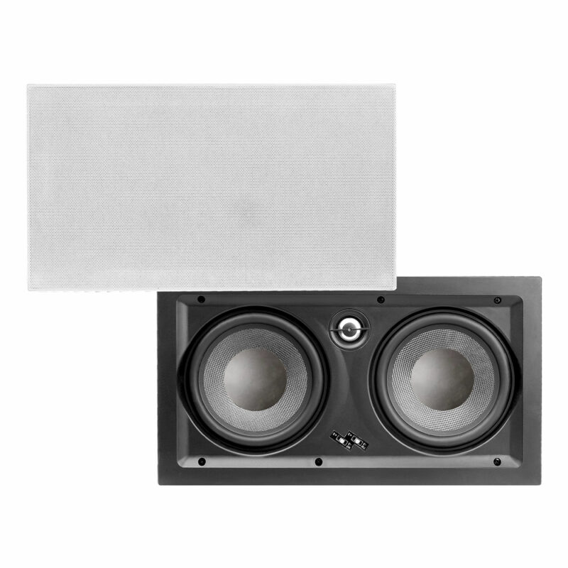 OSD BLACK T63LCR 6.5" IN-WALL HØYTTALER 1STK