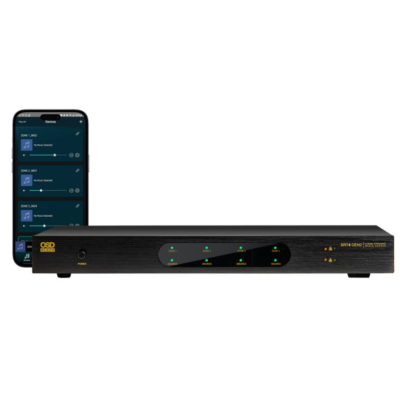 OSD SRT4 GEN2 APP KONTROLL 4 SONE MEDIA STREAMER